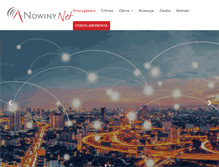 Tablet Screenshot of nowinynet.pl