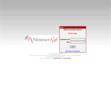 Tablet Screenshot of panel.nowinynet.pl